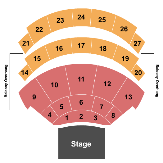 OLG Stage At Niagara Fallsview Casino Resort Walk Off The Earth Seating Chart